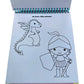 Magic Painting Princesses Book With Water Pen Mess Free Fun Activity Kit