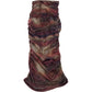 River Island Layered Midi Dress UK6 Women's Purple Burgundy Metallic Detail