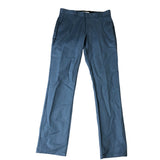River Island 30R Men's Trousers Slim Fit Cotton Blend Blue Smart Casual