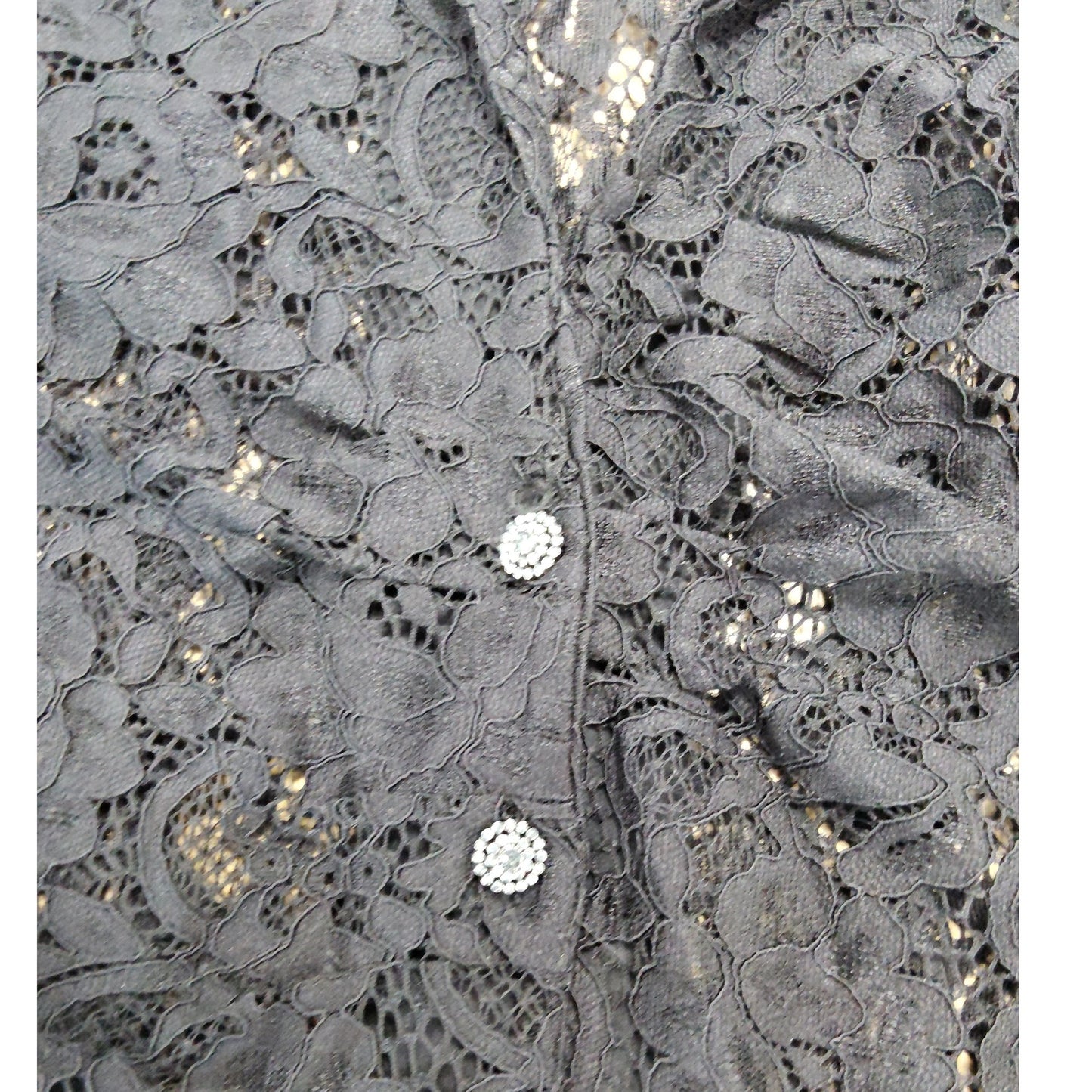 River Island Shirt Size UK12 Women's Black Floral Pattern Long Sleeves