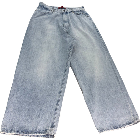Jaded London Women's 32 Super Baggy Jeans Light Blue Size 14