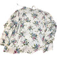 Baukjen Floral Print Blouse UK16 Women's Long Sleeve Viscose Cream Multicolour