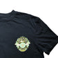River Island Graphic T-Shirt Size S Men's Regular Fit Black Cotton 1978 Design