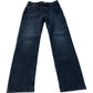 River Island High Rise Slim Straight Jeans Women's Denim Black UK8 Regular