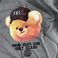 River Island Boys Grey Cartoon Bear Shirt 11-12YRS New with Tags