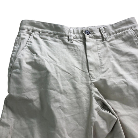 Crew Clothing Company Slim Fit Chinos 32R Men's Casual Trousers Beige