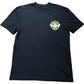 River Island Graphic T-Shirt Size S Men's Regular Fit Black Cotton 1978 Design