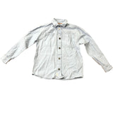 Long Sleeve Shirt 8 Yrs Kids Cotton Light Blue Casual Wear