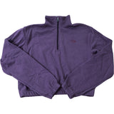 The North Face Women's XS Purple Quarter Zip Sweater Casual Warm Top