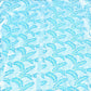 Long Sleeve Shirt Dress UK10 Women's Teal Floral Print Cotton