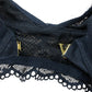 VICTORIA'S SECRET Freedom Cloud Bra 34B Women's Lightly Lined Black Lace