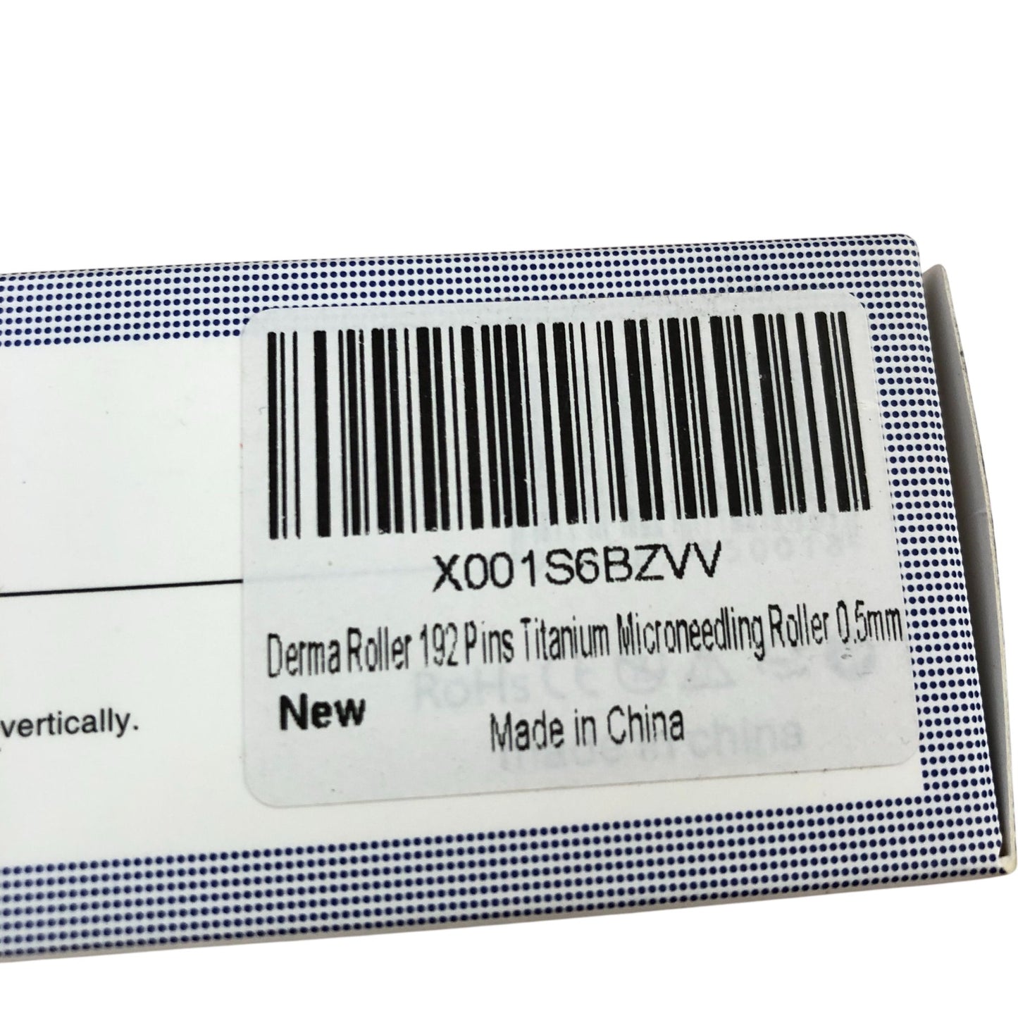 Derma Roller 192 Pins Microneedle System 0.5mm Titanium Microneedling Tool