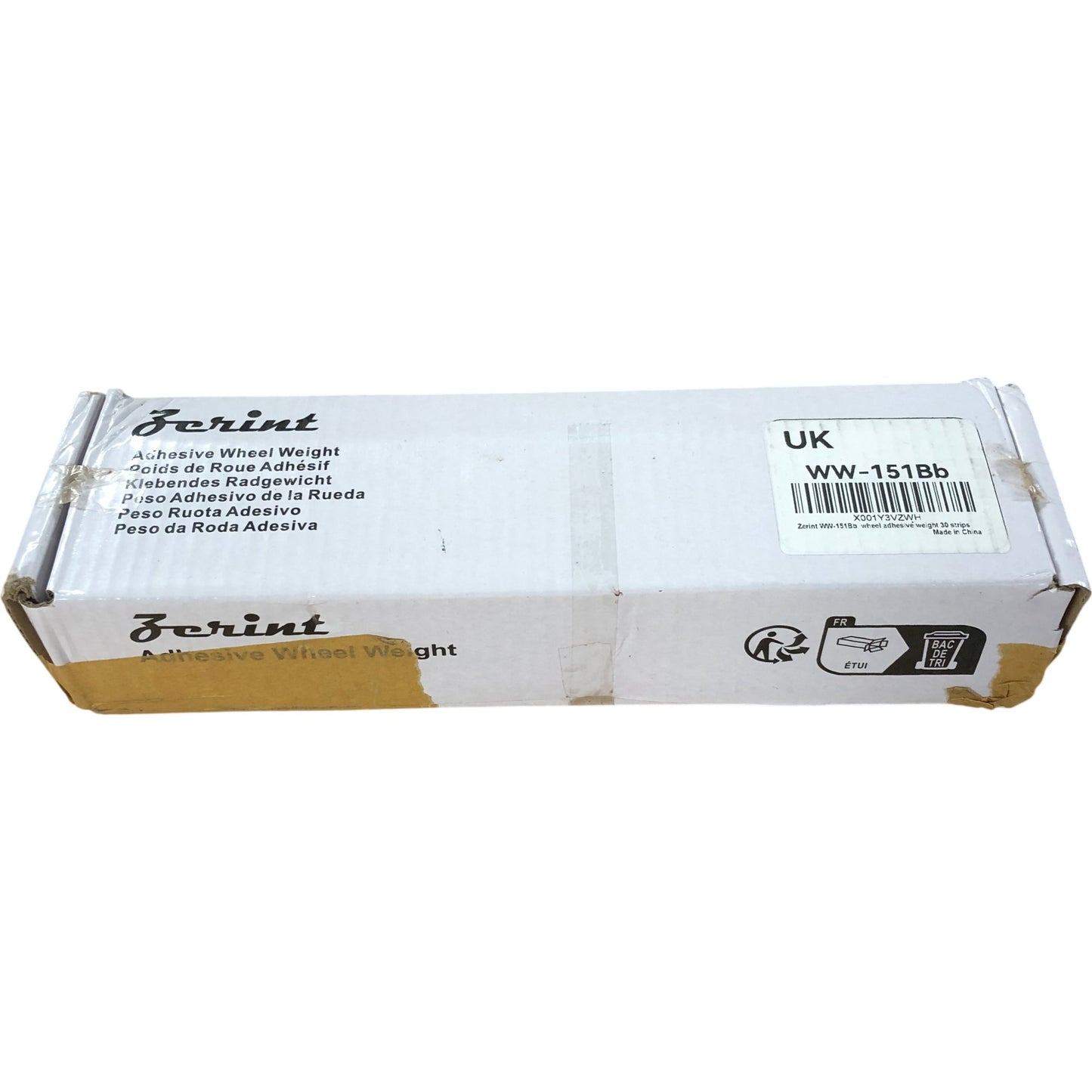 Zerint WW-151Bb Adhesive Wheel Weights 30 Strips Suitable For All Vehicles