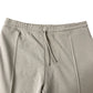 River Island Slim Fit Cargo Trousers UK L Jersey Light Stone Elasticated Cuff