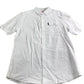 Firetrap Alvin White Short Sleeve Cotton Shirt Men's Casual Top Medium