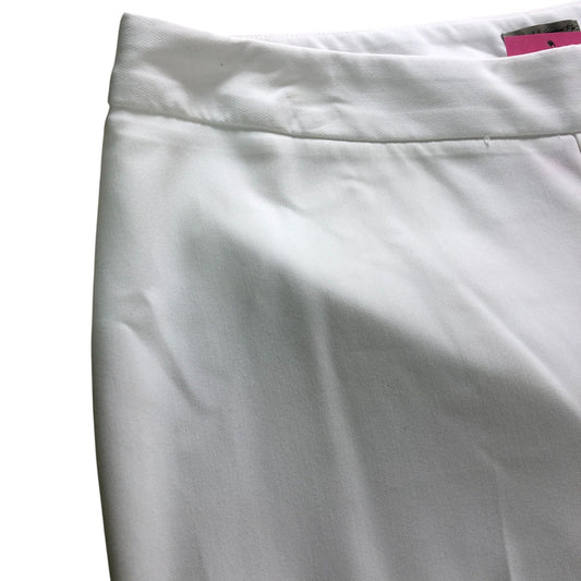 River Island Flared Trousers UK18 Women's White