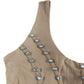 River Island Women's Bodysuit UK M Beige with Rhinestone Detail