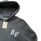 River Island Rosa Verde Hoodie Size S Men's Graphic Eagle Print Pullover Grey