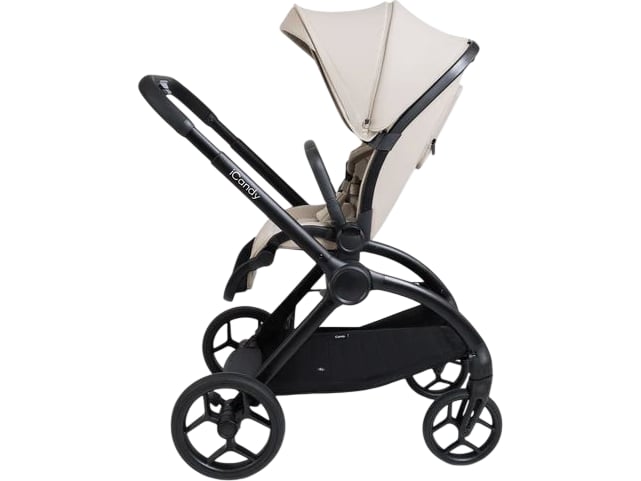 iCandy Core 2 Pushchair Travel System Cream with Carrycot Sandstone