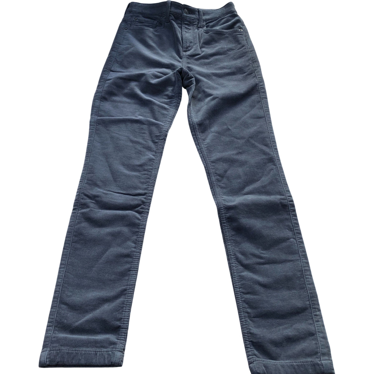 Slim Fit Trousers Cotton 2 Elastane Casual Bottoms Size 6
