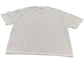 River Island White Mesh Casual T-Shirt UK M Men's Short Sleeve Top