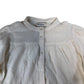 Lollys Laundry Nicky Shirt S Women's Long Sleeve Cotton Crepe Blouse Cream