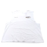 River Island Performance Series Men's White Sleeveless T-Shirt Size M Monaco