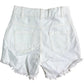 AllSaints Denim Shorts Size 5-6 Years Girls White Frayed Hem Casual Style