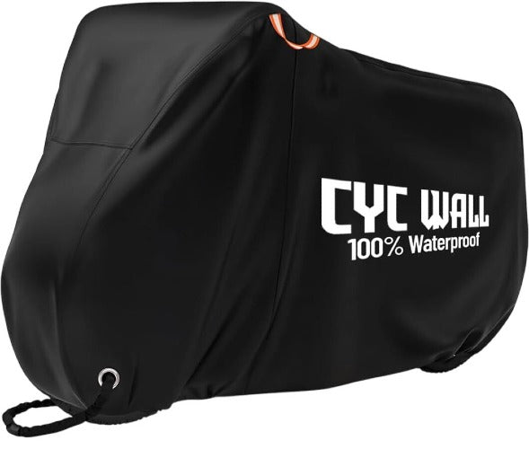CYC WALL 100% Waterproof Outdoor Bike Cover with Carry Bag