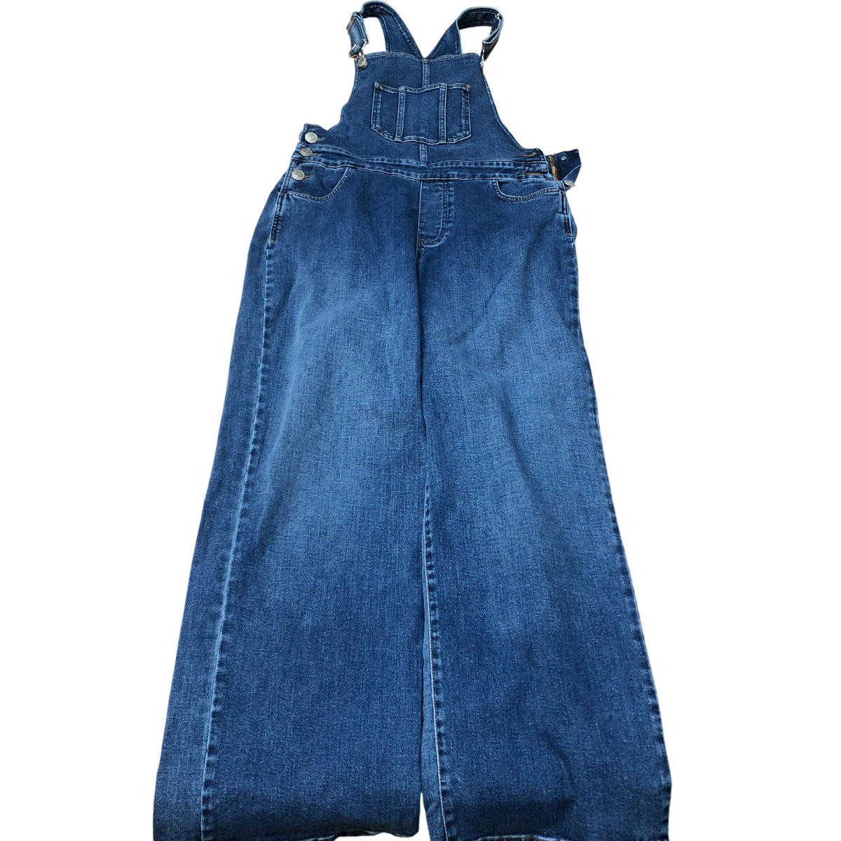 Baukjen Denim Dungarees Size 12 Women's Organic Cotton Blue Casual Overall