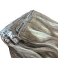 Sofeiyan Clip In Hair Extensions Blonde With Light Blonde Highlights