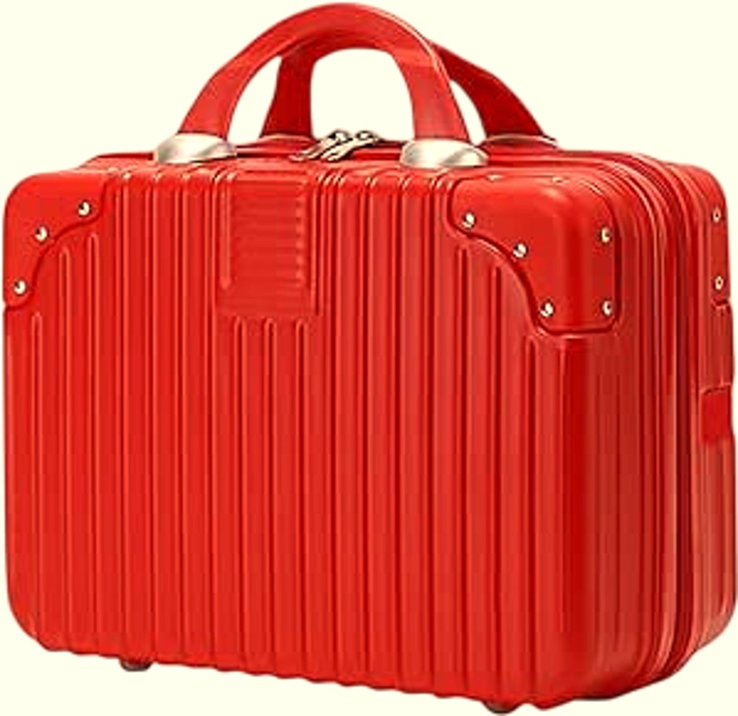 Stylish Make Up Bag Cosmetic Case Orange Waterproof Travel Organiser Case