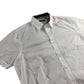 Brave Soul Short Sleeve Shirt Men's White Button Up Cotton Blend Small
