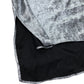 River Island Silver Metallic Blouse UK22 Women's Loose Fit Short Sleeve Top