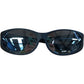 Face Shadow Fit Over Glasses Sunglasses UV Protection Black Design