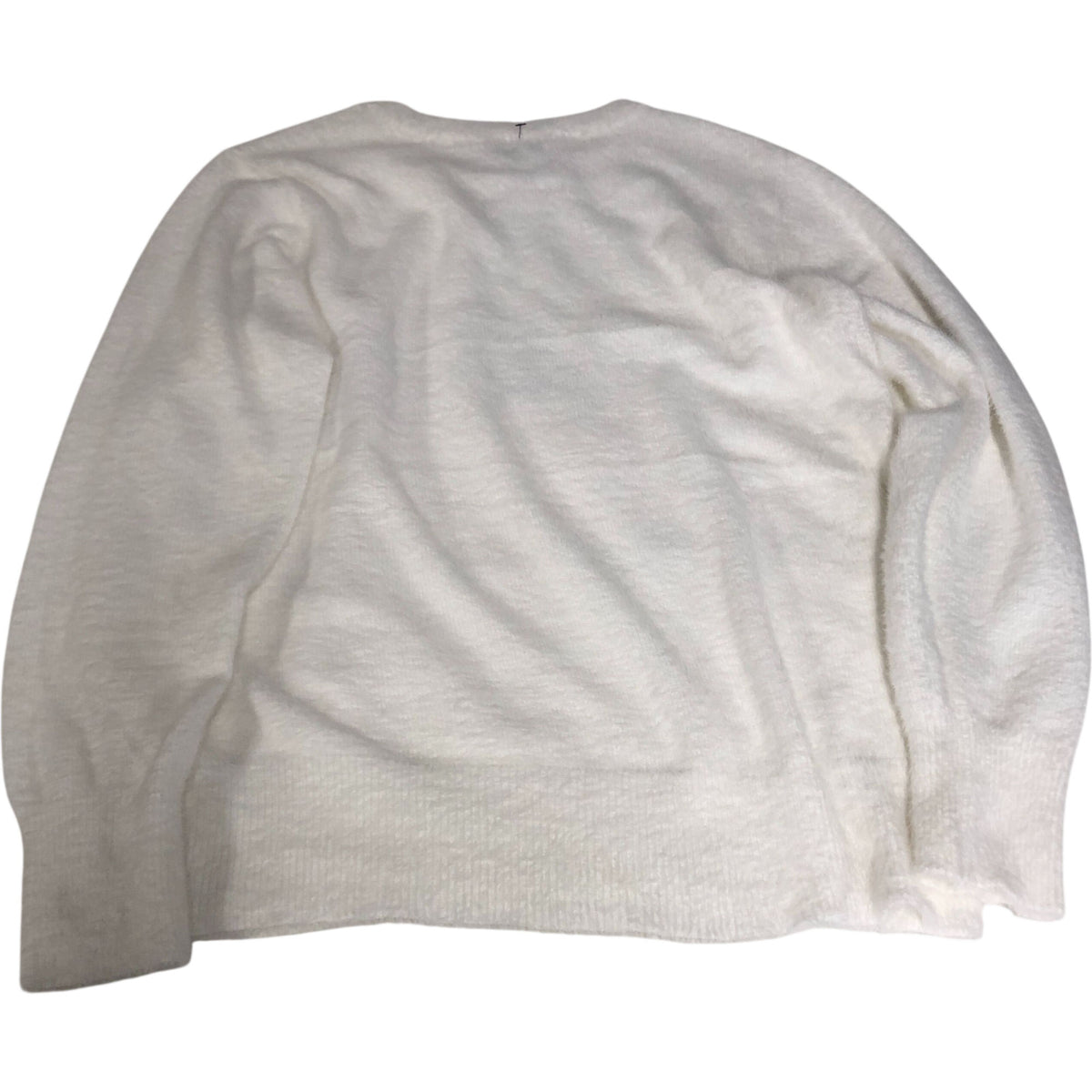 Women's Knitted Sweater Size 18 Cream Colour Bird Design