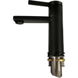 HOVOCCERY Black Bathroom Sink Tap Basin Faucet Modern Design with Mixer