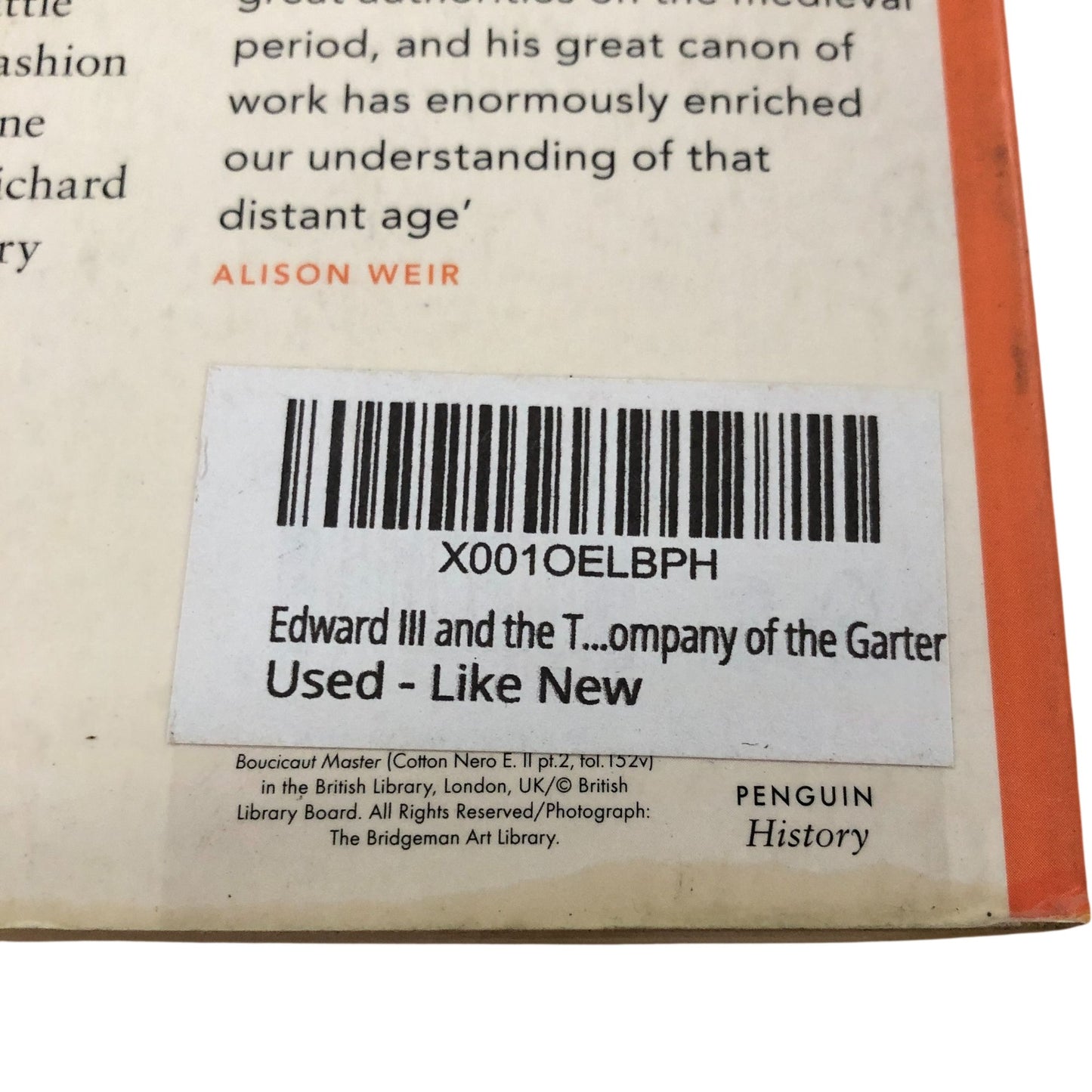 Edward III And The Triumph Of England By Richard Barber Penguin History Book