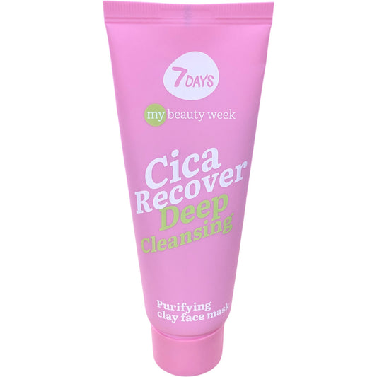 7 DAYS Cica Recover Deep Cleansing Purifying Clay Face Mask 80ml New