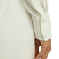 Women's Hattie V Neck Maxi Dress Cream Elegant Style Size 8