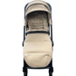 iCandy Core 2 Pushchair Travel System Cream with Carrycot Sandstone