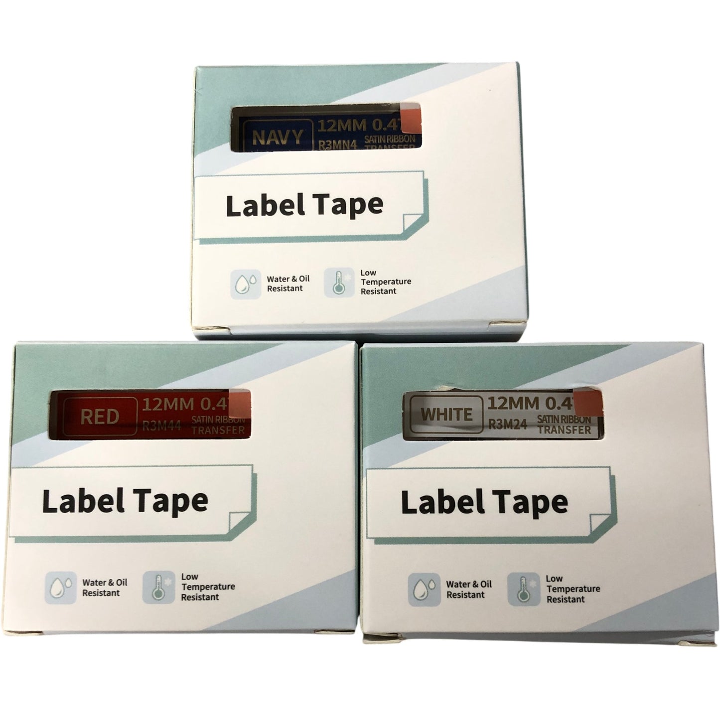 Prolix Label Triple Tape Pack 12mm X 2m Multiple Colours For Organising Labels