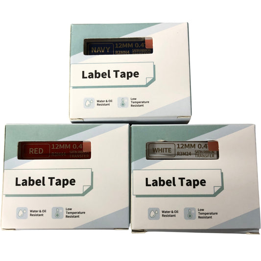 Prolix Label Triple Tape Pack 12mm X 2m Multiple Colours For Organising Labels