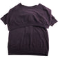 Branded Purple Scarf Detail Knitted Top - Size 8-10