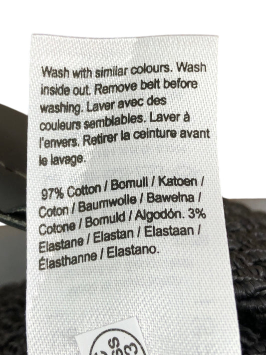 River Island Light Grey Slim Fit Shorts Size W30 Men's Casual Wear with Belt