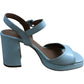 Radley Blue Platform Heels UK 5 Women's Strappy High Heel Sandals