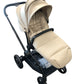 iCandy Core 2 Pushchair Travel System Cream with Carrycot Sandstone