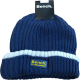 Bench Blue & White Beanie Hat Kids