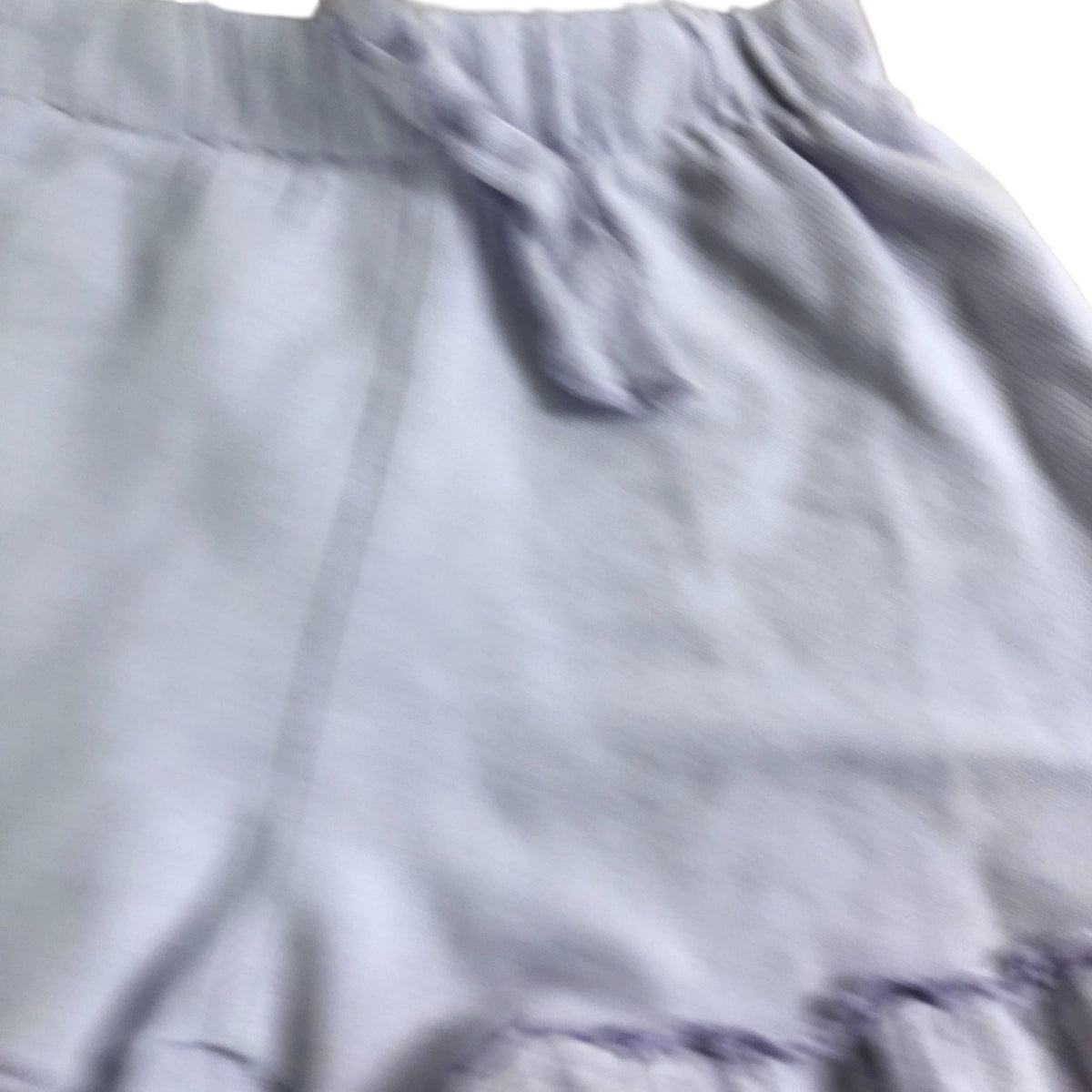 Zara Girls Lavender Ruffled Shorts Comfortable Cotton Blend 4 Years