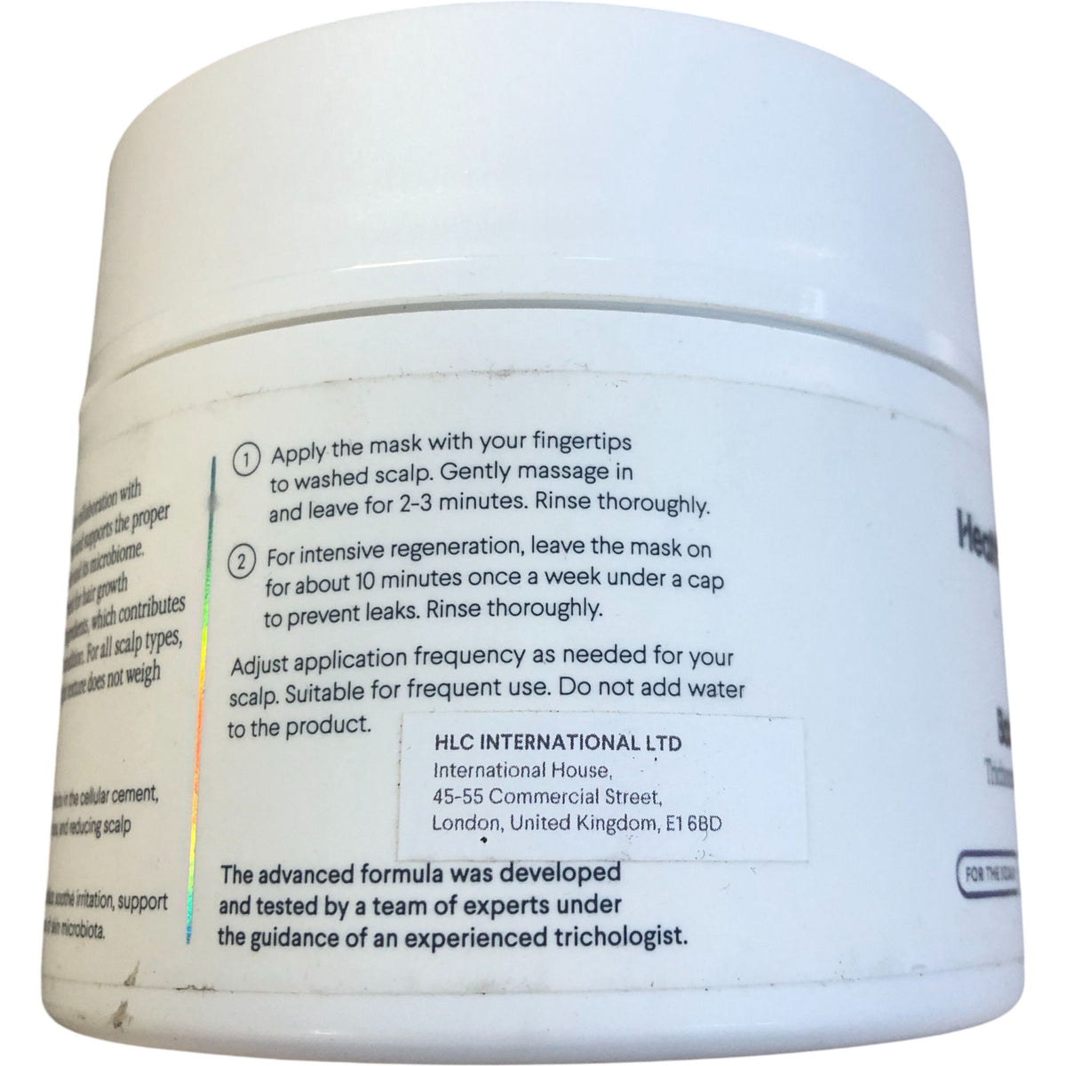 Health Labs Care Balance On Trichomask With Ceramides 175ml For The Scalp